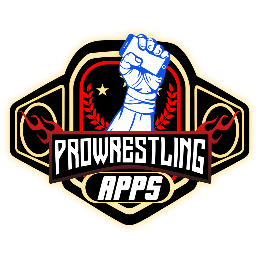 logo championship belt with Prowrestling Apps written on it.